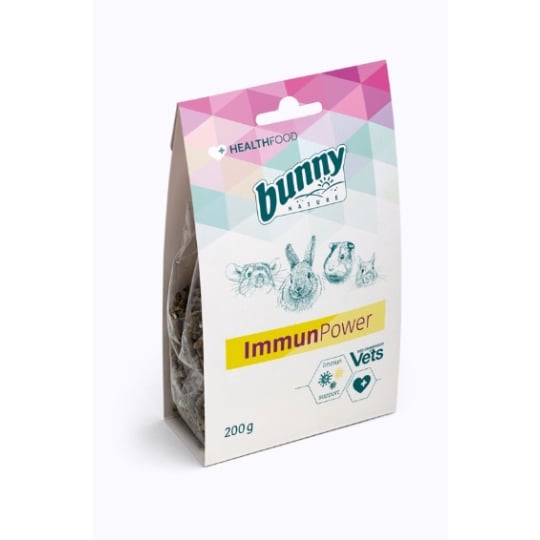 Bunny Nature 12073 Aliment Pour Petits Animaux Graines 200 G Chinchilla, Octodon, Lapin Nain BAMBO NATURE