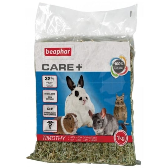 Beaphar Care+ Foin Phléoles Timothy - 1 Kg BEAPHAR