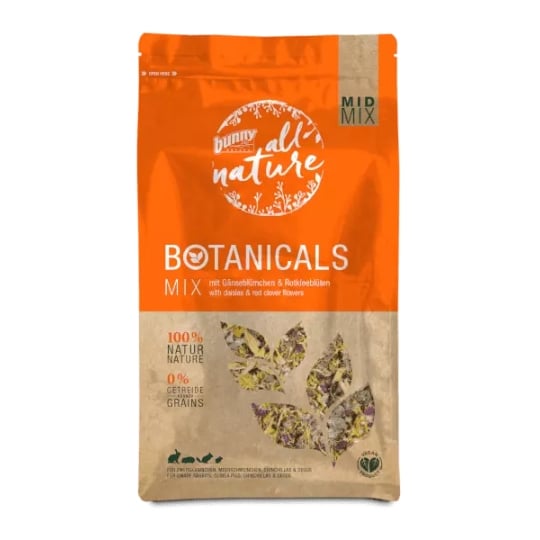 Bunny Nature Botanicals Mid Mix Mélanger Avec Pâquerette & Fleurs De Trèfle Rouge Eurocob