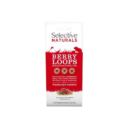 Friandises Berry Loops Stick Lapin Et Rongeurs - Selective 80 G SCIENCE SELECTIVE