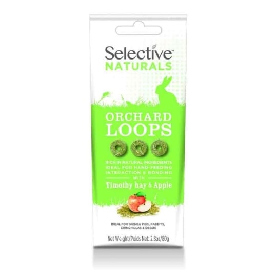 Friandises Orchards Loops Stick Lapin Et Rongeurs - Selective 80 G SCIENCE SELECTIVE