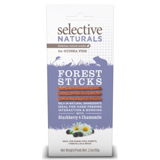 Supreme Science Selective Naturals Forest Sticks Cochon D'inde - 60 G SUPREME SCIENCE