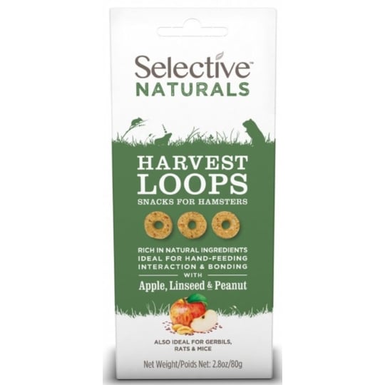 Supreme Science Selective Naturals Harvest Loops Hamster - 80 G SUPREME SCIENCE