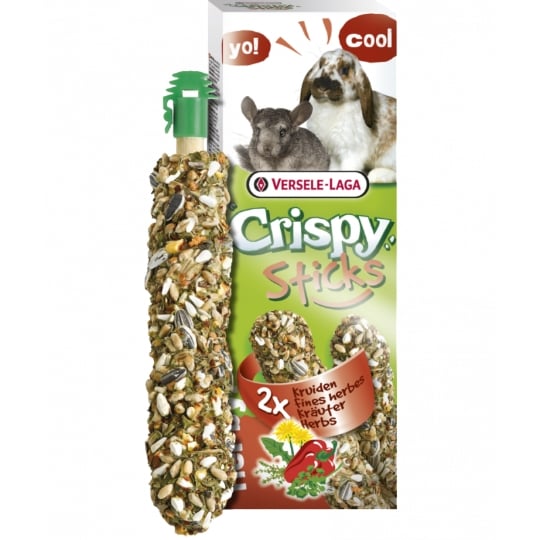 Friandises En Sticks (2x55g) Fines Herbes . Pour Lapins De Compagnie Et Chinchil VERSELE LAGA