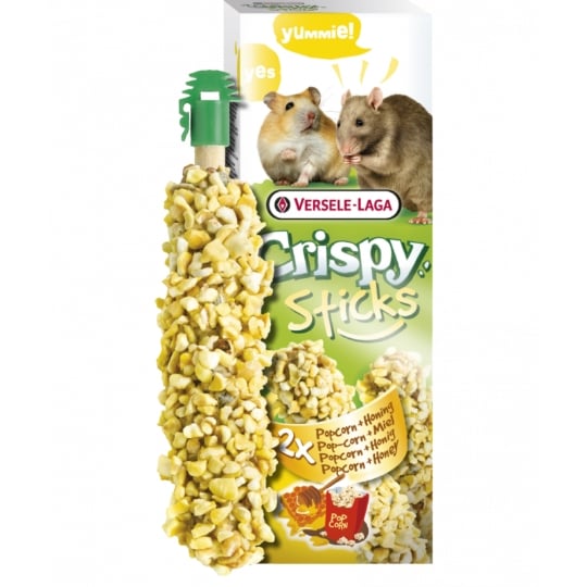 Friandises En Sticks (2x55g) Pop-corn Et Miel . Pour Hamsters Et Rat .-versele-l VERSELE LAGA