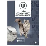 Litière agglomérante au charbon actif, 5L