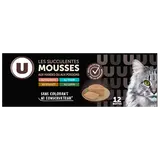 Sachet fraicheur pour chat Mousse poisson, 12x85g