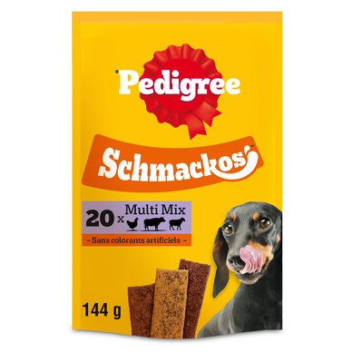 Friandises chien récompenses Schmackos Multi Mix PEDIGREE - 144g