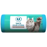 Sachets pour litière avec liens x8
