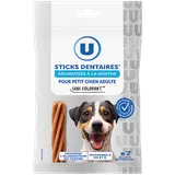 Friandises Sticks dentaires pour chien mini adulte aromatisé à la menthe 7 unités, 110g