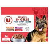 Sachets fraicheur Emincés en gelée pour chien - x12 1,200kg