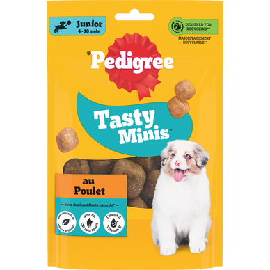 Friandises chiot Sa Récompense Tasty Minis au poulet PEDIGREE - 125g