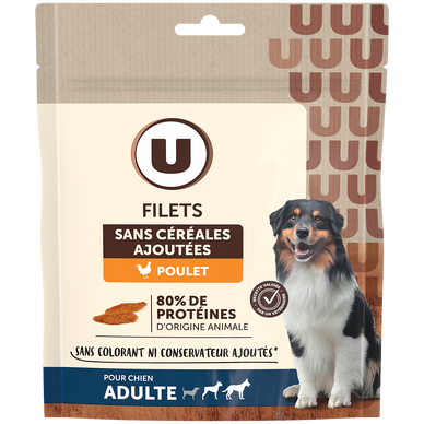 Friandises Filet de poulet pour chien 60g