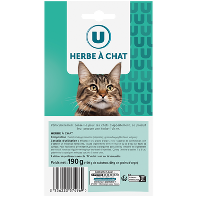 Herbes pour chat  190g