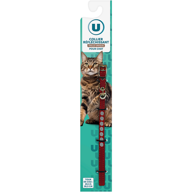 Collier réfléchissant pour chat