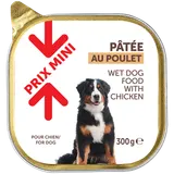 Aliment pour Chien Pâtée au poulet PRIX MINI - barquette 300g