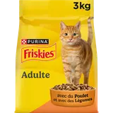 Croquettes pour chat adulte Poulet FRISKIES - 3kg
