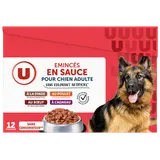 Sachets fraicheur pour chien adulte Emincés en sauce, 12x100g