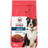 Croquettes au boeuf pour chien  4kg