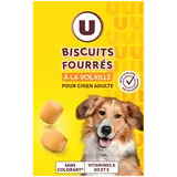 Friandises Biscuits pour chien adulte fourrés à la volaille - Paquet de 500g