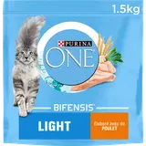 Croquettes pour chat adulte LIGHT Poulet, Blé PURINA ONE - 1,5kg