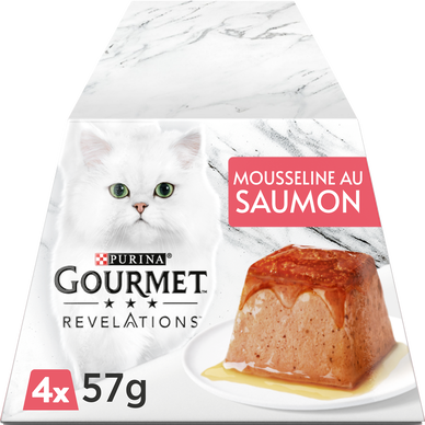 Mousseline au Saumon GOURMET révélation portion repas 4x57g