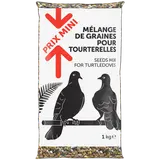 Mélange de graines pour tourterelles PRIX MINI sac 1kg