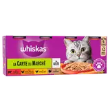 Boîtes chat La Carte du Marché en gelée WHISKAS - 4x390g