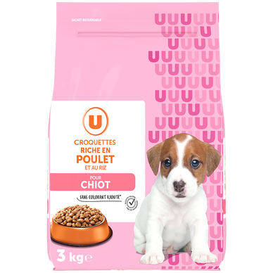 Croquettes riche en poulet pour chiot  3kg