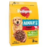Croquettes moyen et grand chien au boeuf et aux légumes PEDIGREE - 3kg