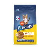 Croquettes au poulet pour chat adulte BREKKIES 1.35kg