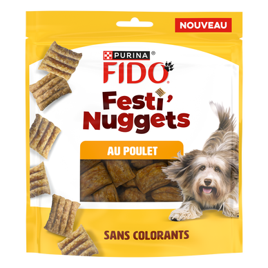 Festi'nuggets fido au poulet PURINA 120g