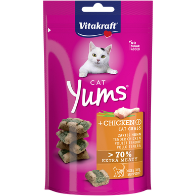 Cat Yums poulet+Cat Gras VITAKRAFT 40g