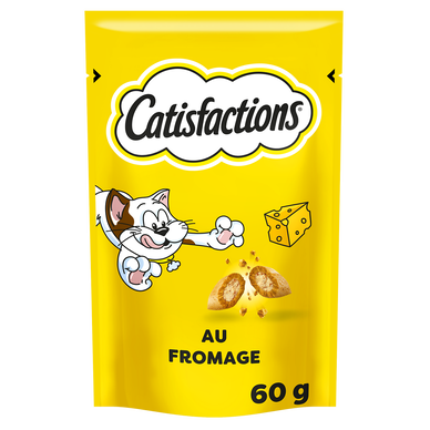 Friandises chat et chaton au fromage CATISFACTIONS - 60g