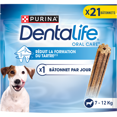 Friandises pour petit chien DENTALIFE - 21 sticks bucco-dentaire