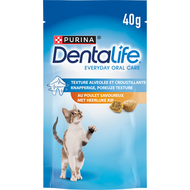 Friandises pour chat au Poulet DENTALIFE - 40g