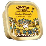 Pâtée pour chiens Chicken Casserole au Poulet à la Dinde aux légumes LILY'S KITCHEN - barquette 150g