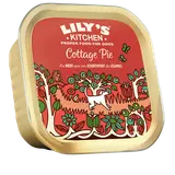 Pâtée pour chiens  Cottage Pie Boeuf assortiment de légumes LILY'S KITCHEN - barquette 150g
