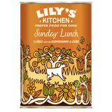 Pâtée pour chiens Sunday Lunch au Poulet accompagnement de légumes LILY'S KITCHEN - boîte 400g