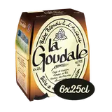 Bière blonde à l'ancienne LA GOUDALE 7,2°, 6x25cl