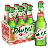 Bière sans alcool aromatisée fraise citron vert et menthe TOURTEL TWIST, 0,0° - Bouteilles 6x27,5cl