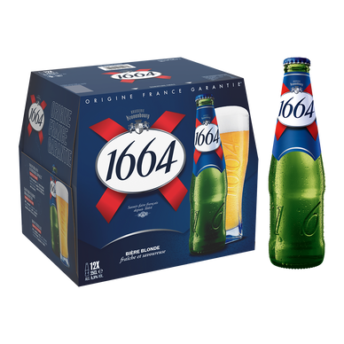 Bière blonde 1664, 5,5° - Bouteilles 12x25cl