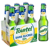 Bière sans alcool aromatisée Citron Sans sucre 0,0% TOURTEL TWIST - Bouteilles 6x27.5cl