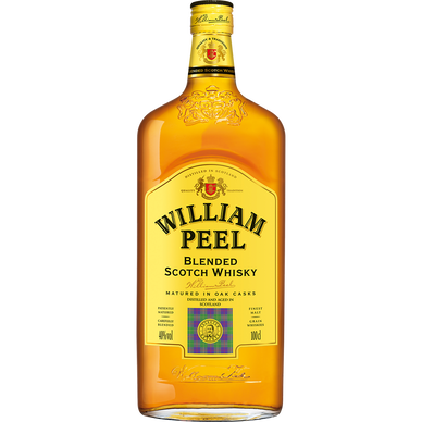 Blended Scotch Whisky WILLIAM PEEL, 40°, 1l