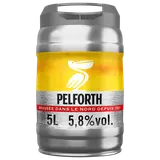 Bière blonde PELFORTH, 5,8°, fût pression de 5l