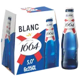 Bière blanche 1664, 5° - Bouteilles 6x25cl