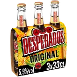 Bière arômatisée téquila DESPERADOS 5,9° 3x33cl