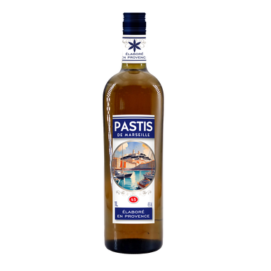 Pastis de Marseille  45°, 1l