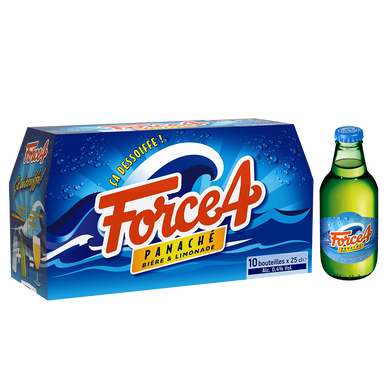 Panaché FORCE 4, 0,4° - Bouteilles 10x25cl