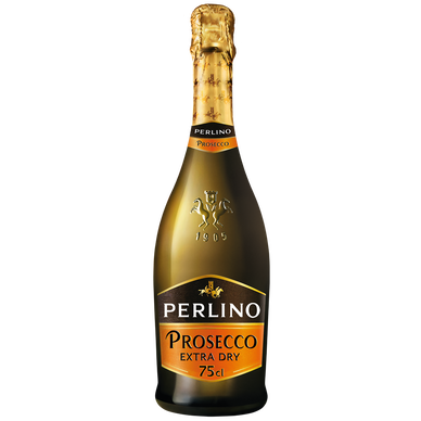 Vin effervescent italien Prosecco extra dry PERLINO, 75cl
